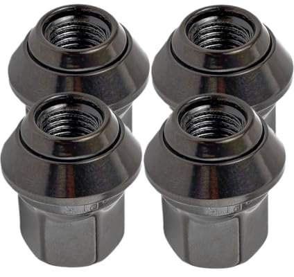 ZHjLut Boulons de Roue Compatible avec Ford pour Fiesta 1989-2022 Boulons de Voiture Goujons Écrous de Roue de Voiture Accessoires M12X1.5 19MM
