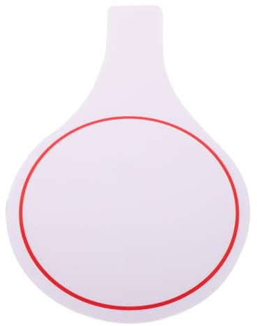 Abaodam Hand-Anzeigetafel für Sportveranstaltungen, einseitiges Whiteboard, Richter-Paddel, blanko, für Wettbewerbe im Freien, vielseitiges Schreib- und Punktewerkzeug, einfach zu bedienen