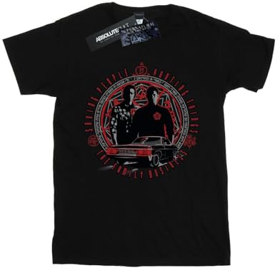 Supernatural Women's Family Business Boyfriend Fit T-Shirt XX-Large Black