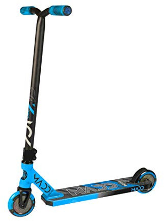 Madd Gear Kick Pro 2020 Freestyle Stunt Scooter Roller Kickscooter Tretroller Stuntscooter (blau/schwarz), 23415, Standard