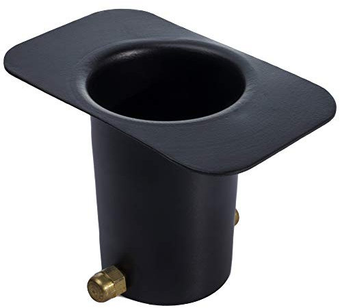 ELEGANT YAY Monarch 20042 Rain Chains Aluminium Black Powder Coated Gutter Adaptor Rain Chain Installation