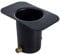 ELEGANT YAY Monarch 20042 Rain Chains Aluminium Black Powder Coated Gutter Adaptor Rain Chain Installation