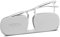 NOOZ Optics Unisex Lesebrille - Schlanke & leichte lesebrille für Damen & Herren mit kompaktem Etui - Erhältlich in verschiedenen Dioptrienstärken & Farben - DINO Kollektion, Quadratisch