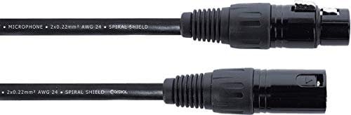 CORDIAL - ELEMENTS EM 0.5 FM, Cavo Bilanciato, XLR Maschio/XLR Femmina 50 cm