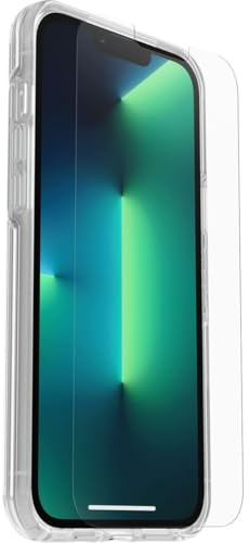OtterBox Drop Protection Bundle for iPhone 13 Pro Max, Symmetry Clear Case 3x Tested to Military Standard and Alpha Glass Screen Protector 2x Antiscratch Technology, Clear