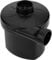 BeMatik - Bomba de aire portátil, inflador eléctrico para colchón hinchable, flotadores, tienda de campaña, piscina 240V AC / 12V DC