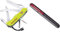 Victorinox Rescue Tool Couteau de Poche Suisse, Multitool, 13 Fonctions, Briseur de Vitres, Voir, Jaune & Aiguisoir Double pour Couteaux, Swiss Made, Portable, Noir/Rouge