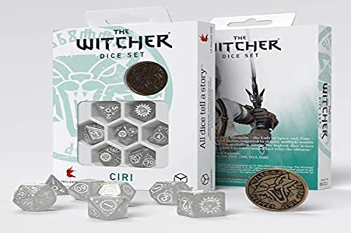 Q-Workshop QWOWCI4P - The Witcher Dice Set: Ciri - The Lady of Space and Time (7)