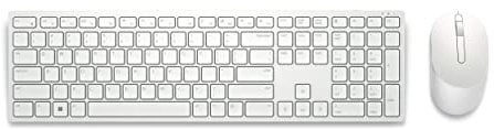 Teclado Dell KM5221W-WH-SPN Blanco Negro QWERTY Español