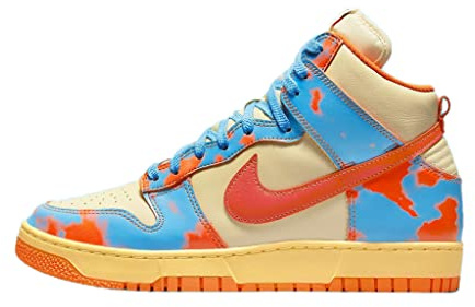 Nike Scarpe Ginnastica Uomo, Crema Arancione Blu, 44.5 EU