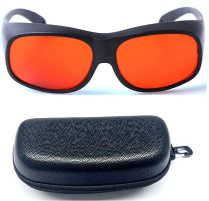 Laserschutzbrille 532nm Laser Schutzbrille 266nm, 355nm, 515nm, 532nm 200-540nm O.D7+