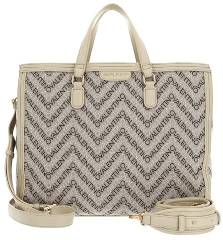 Valentino Blizzard Einkaufstasche für Damen, Ecru/Multi, Talla única, Lässig