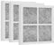 HW 3 Pcs Air Filter Replacement for LG LT120F Elite 469918 Refrigerator Freezer WH