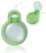 XiXiRan Borraccia per Cani Acqua, Borraccia Cani Portatile, Bottiglia d'Acqua Viaggio Cani, 350 Ml Ripiegabile Borraccia Cani, Borraccia Animali Domestici Campeggio, Jaune et Vert (verde, piccolo)