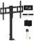 DIHOOL TV Lift Elektrisch mit Fernbedienung für 85-100 Zoll Max 120kg TV Bodenständer Höhenverstellbar (Höhe: 990-2440MM)