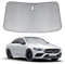 Sonnenschutz Auto Frontscheibe Kompatibel mit Mercedes-Benz A-Class W177 2018-2024, Windschutzscheibe Sonnenschutz Innen, Faltbar Sonnenschirm UV Schutz Staub Schutz Sonnenschutzfolie Zubehör