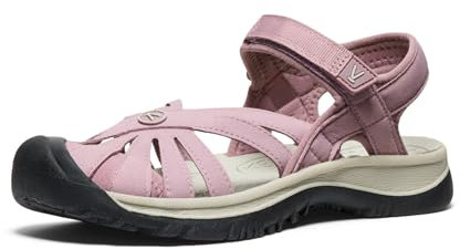 KEEN Women's Rose Casual Closed Toe Sandals, Fliegenpilz, 37 EU