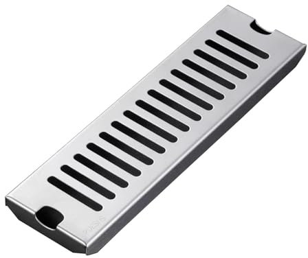 rejilla desague jardin Rejilla de drenaje subterránea para cocina de hotel, 17,5/27,5/37,5/47,5 cm, rejilla de drenaje de canal de acero inoxidable 304 para piscinas, cantinas, garajes, rejilla de dre