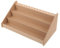 BEBEMOKO Paint-organizer Aus Holz Mit Pinselhalter Stufiger Aufbewahrungsständer Für Acrylfarben Pigmente Und Malutensilien Praktische Lösung Für Künstler Und Bastler Stabil Und Leicht