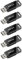 PNY Pack di 5 Unità Flash 32GB Attaché X USB 3.2 Gen 1, chiavetta di prestazioni avanzate fino a 130 MB/s di lettura, memorizzazione e trasferimento dati, portatile, affidabile, durevole, Tipo A