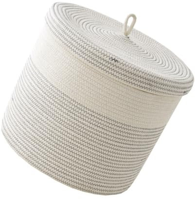 ANDRESLAD Faltbarer Wäschekorb Deckel Praktische Aufbewahrung Für Kleidung Und Spielzeug Für Kinderzimmer Und Wohnräume