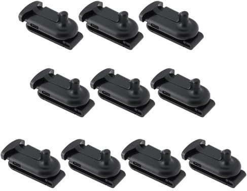 Briny River 10pcs Walkie Talkie Belt Clips Compatible with Motorola Talkabout Two Way Radio T5200 T5300 T5310