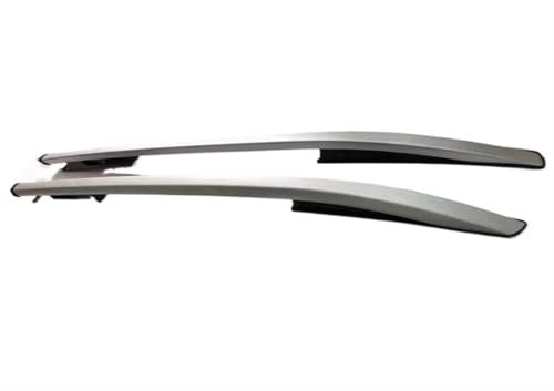 UAGFDFF Dachträger Für Hilux Für Revo Für Rocco 2015 2016 2017 2018 2019 2020 2021 Pickup Auto Silber Dachreling Rack Träger Bars Doppel Kabine Dekorativ