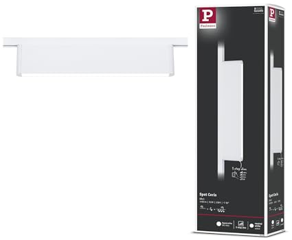 Paulmann 95708 URail Lightbar 3-Step-Dim Ceris 850lm 9,5W 4000K dimmbar 230V Signalweiß
