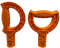 iTip Rotating Wheelbarrow Handles (Orange)