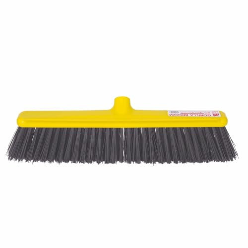 Red Gorilla - Broom Head with Soft Bristles (50 cm) Yellow