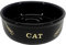 Nobby Bol en céramique pour Chat Golden Cat - Noir - Diamètre : 13,5 x 4,5 cm - 0,25 l