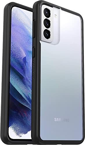 OtterBox Sleek Case, transparente, sturzsichere Schutzhülle für Samsung Galaxy S21+, Schwarz/Transparent (ohne Einzelhandelsverpackung)