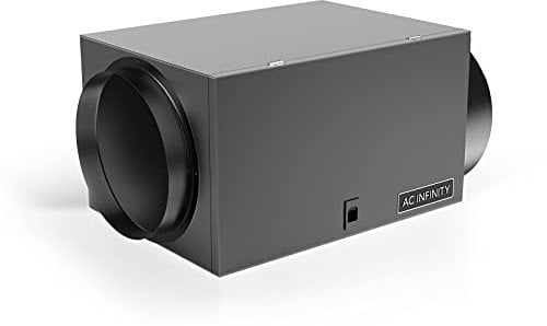 AC Infinity Inline Filter Box 10 with High Efficacy Filter, Whole House HVAC Filtration Kit, Fits 10-Inch Inline Duct Fans for Fresh Air Intake and Ventilation