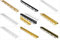 Rail de carrelage Effector en aluminium anodisé - protection des bords de carrelage - (profilé d'angle or) Les profilés de protection recouvrent le rail de transition de manière robuste