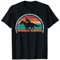 Halfter Pferdeshow, Retro-Stil T-Shirt