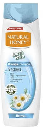 WASH & GO Champú normal 400 ml