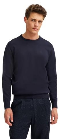 bugatti Men's 7400-95510 Crew Neck Jumper