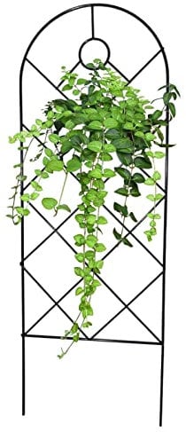 Rankgitter Metall Zum Stecken, Rankhilfe Für Kletterpflanzen, Metall Rankhilfe Garten Deko Kletterhilfe Für Pflanzen Large Garden Trellis Plant Support Drahtgitter Gitterplatte Pfahlzaun Für Kletterpf