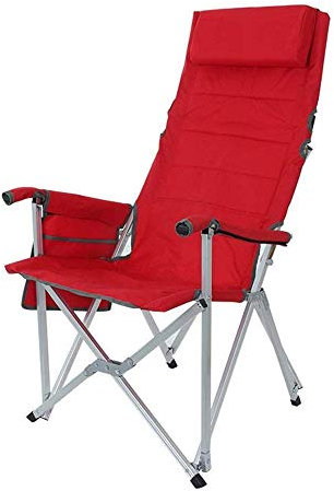 Leichter, langlebiger Klappstuhl, kompakter Campingstuhl mit hoher Rückenlehne, tragbarer Mehrzweckhocker mit Aluminium-Rückenlehne, ultraleichter Klappstuhl für Rucksacktouren, Sommercamping, super