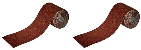 wolfcraft 1 Schleifpapierrolle K120, 5 m x 93 mm, 3174000 (Packung mit 2)