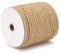 Cuerda de Yute Natural tosada 6 mm de Longitud 30 m, Cuerda para Manualidades, jardinería, decoración y artesanía