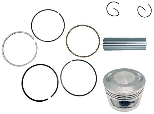 Maoyubelt 47 mm 4-Takt-Kolbenring-Set für 70 cc horizontalen Motor, ATV, Roller
