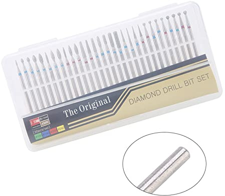 Bohrer-Nagel-Bit-Set, 30-teilig, Abgestorbene Haut, Schönheitspflege, Fuß, Hand-Kunst-Lack-Zubehör, Sauber für Feilen, Maniküre-Werkzeuge, Professioneller Nagelbohrsalon oder