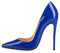 Generisch 12 cm/4,72 Zoll Damen spitzschuh Mode Lackleder Stiletto high Heels große größe Pumps Damen high Heels sexy Pole Dancer Stripper Heel Stiletto Party