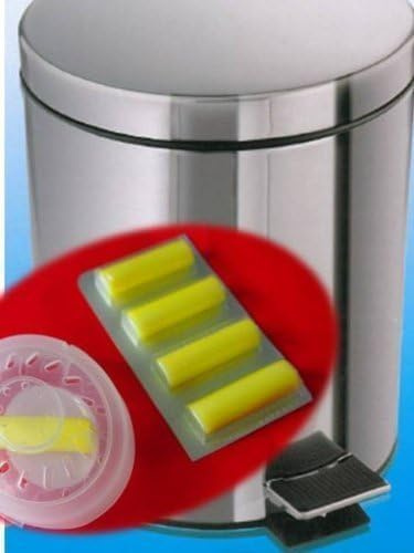 Mülleimer Deo Citrus Duft Plus 10 Mini Duftzitronen für den Geschirrspüler