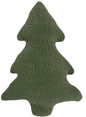 Cuscino decorativo a forma di albero di Natale, cuscino decorativo a forma di albero di Natale, per la casa, per il divano, in peluche, per l'inverno, per la lordosi, per il divano