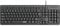 Clavier d'ordinateur filaire, silencieux, USB, taille complète, avec pavé numérique, fin, compact, souple, pour ordinateur portable Windows, PC, bureau (noir)