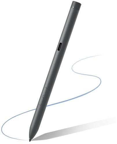 Active Pen PN7522W for Dell PN7522W Premier Rechargeable Active Pen, Active Stylus for PN5122W for Dell 2 in 1 Laptop, Latitude 3340 5310 7210,for Inspiron 7420 7425, XPS(Black)