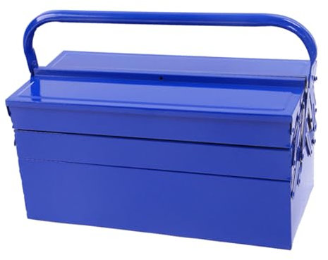Gadpiparty Großer Werkzeugkasten Aus Eisen Mehrschichtige Werkzeugbox Für Heimwerker Robuste Aufbewahrungslösung Für Garage Und Haushalt