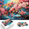 Puzzle da 1000 pezzi per adulti fiori di ciliegio giapponesi puzzle decorazione da parete Natale regali 38 x 52 cm